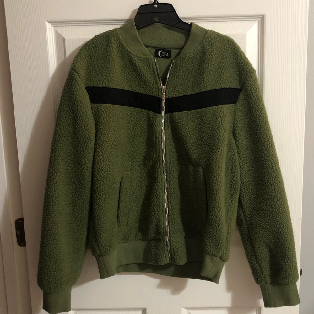 Zyia Fleece Zip Up Jacket